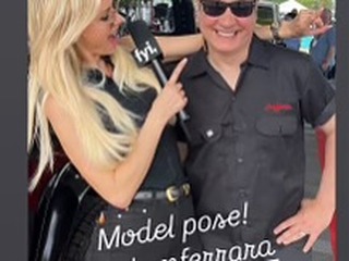 Adam Ferrara Enjoys Barrett Jackson Auction With Hoovies Garage And April Rose