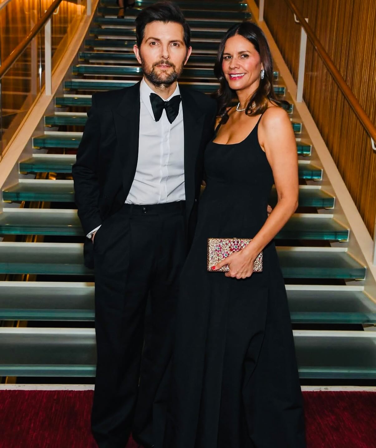 Adam Scott Shines at TIME100 Gala With Unforgettable Style