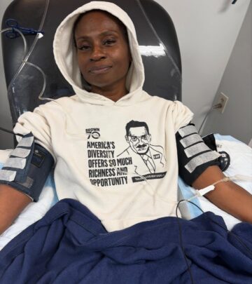Emmy-nominated actress shows commitment to community service with blood donation initiative