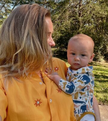 The actress and musician shares sweet moment with her nephew as he reaches milestone birthday.
