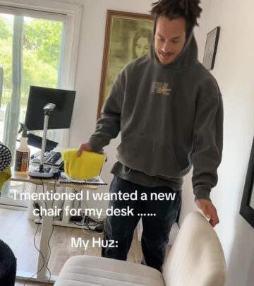 Singer brings humor to home updates with a witty chair comment