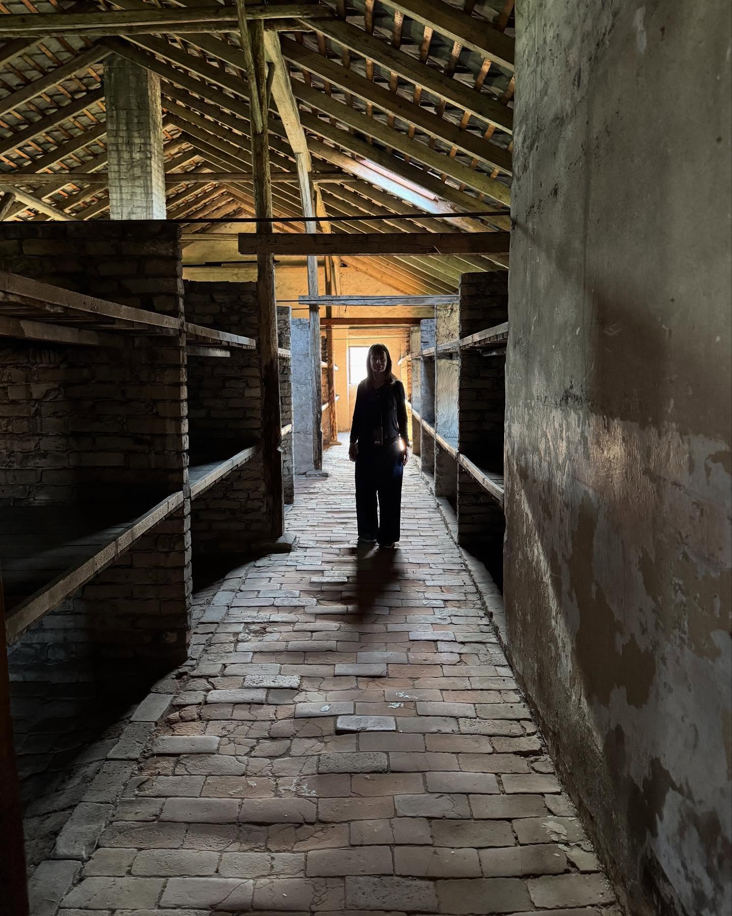 Alona Tal Makes Emotional Visit To Auschwitz Where Grandmother Survived Holocaust