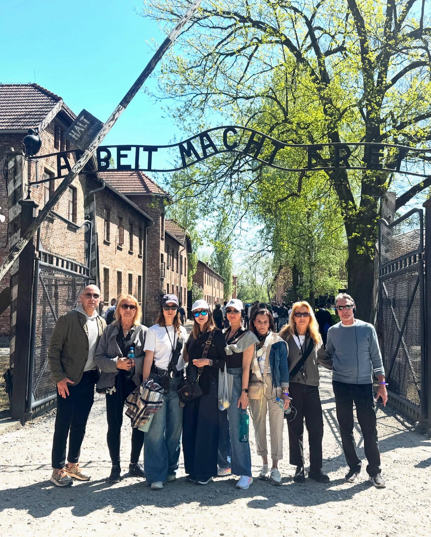Alona Tal Makes Emotional Visit To Auschwitz Where Grandmother Survived Holocaust