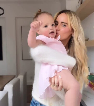 Former Bachelor contestant shares relatable hair moment while continuing life as mom-fluencer