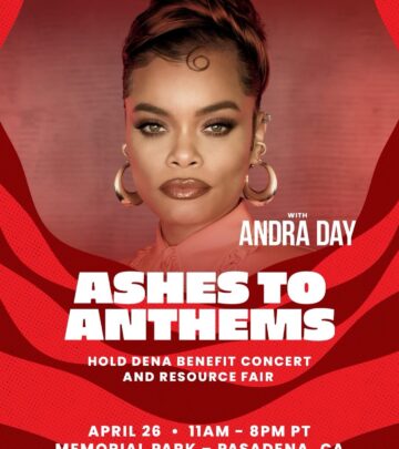 Andra Day shines in Pasadena, offering heartfelt wildfire relief with music and compassion.