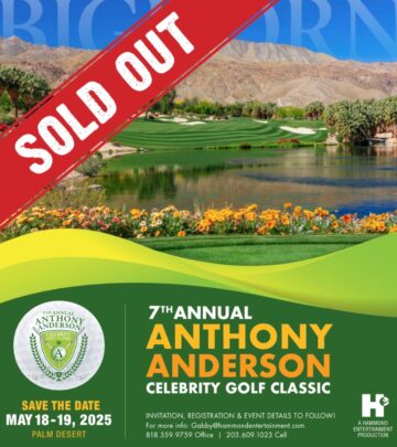 Anthony Anderson Celebrity Golf Classic Sold Out