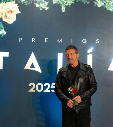 Antonio Banderas Celebrates Four Nominations For 'Gypsy' At Premios Talía 2025