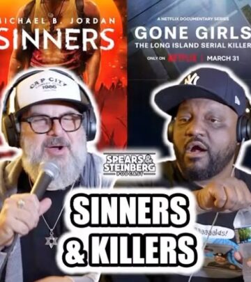 Comedian tackles thrilling crime content as part of his latest Spears Berg podcast.