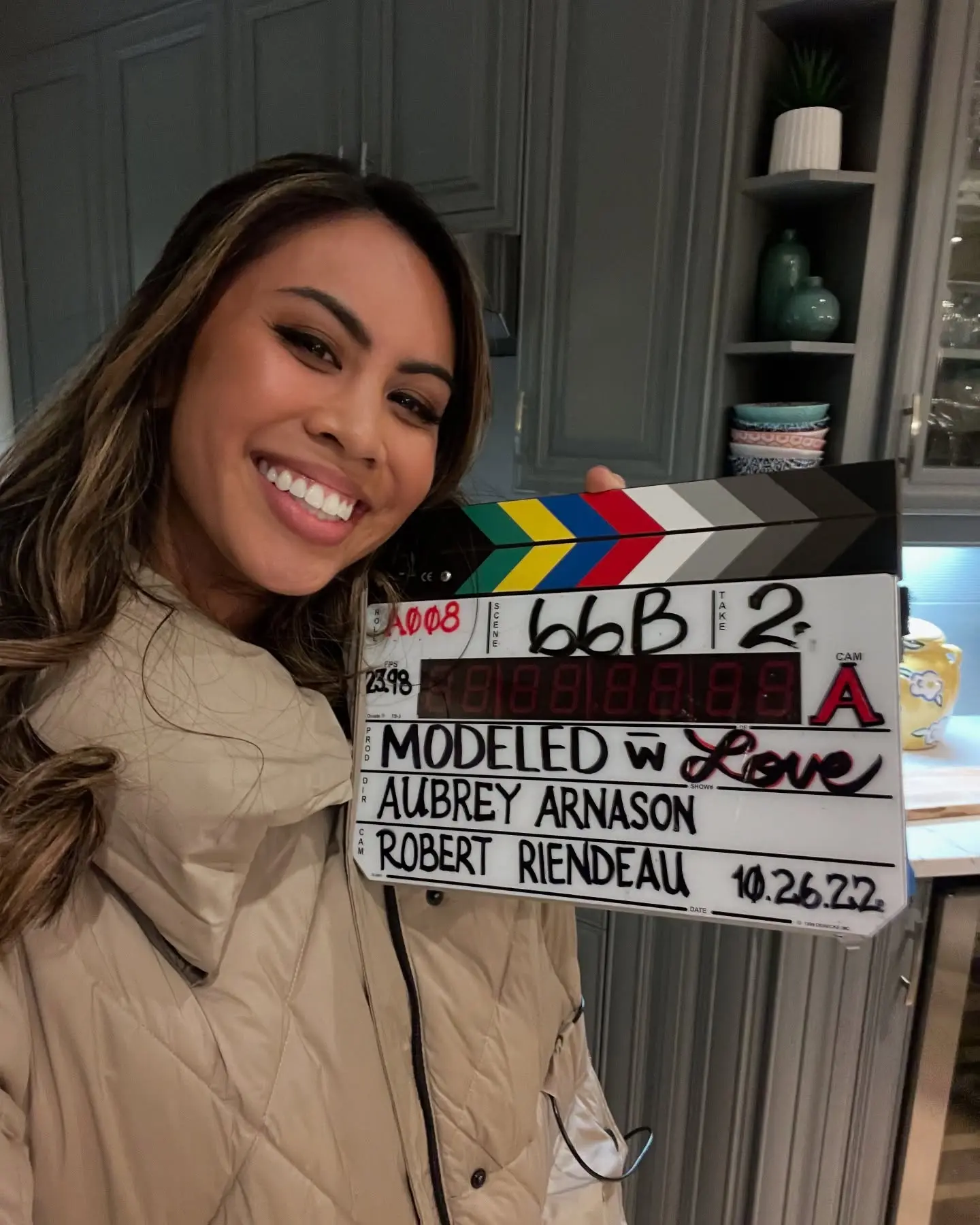 Actress shares behind-the-scenes moments from Kelowna set where she led the cast for first time