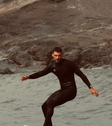 The actor celebrates newfound friendships that enriched his experience on the water sport journey