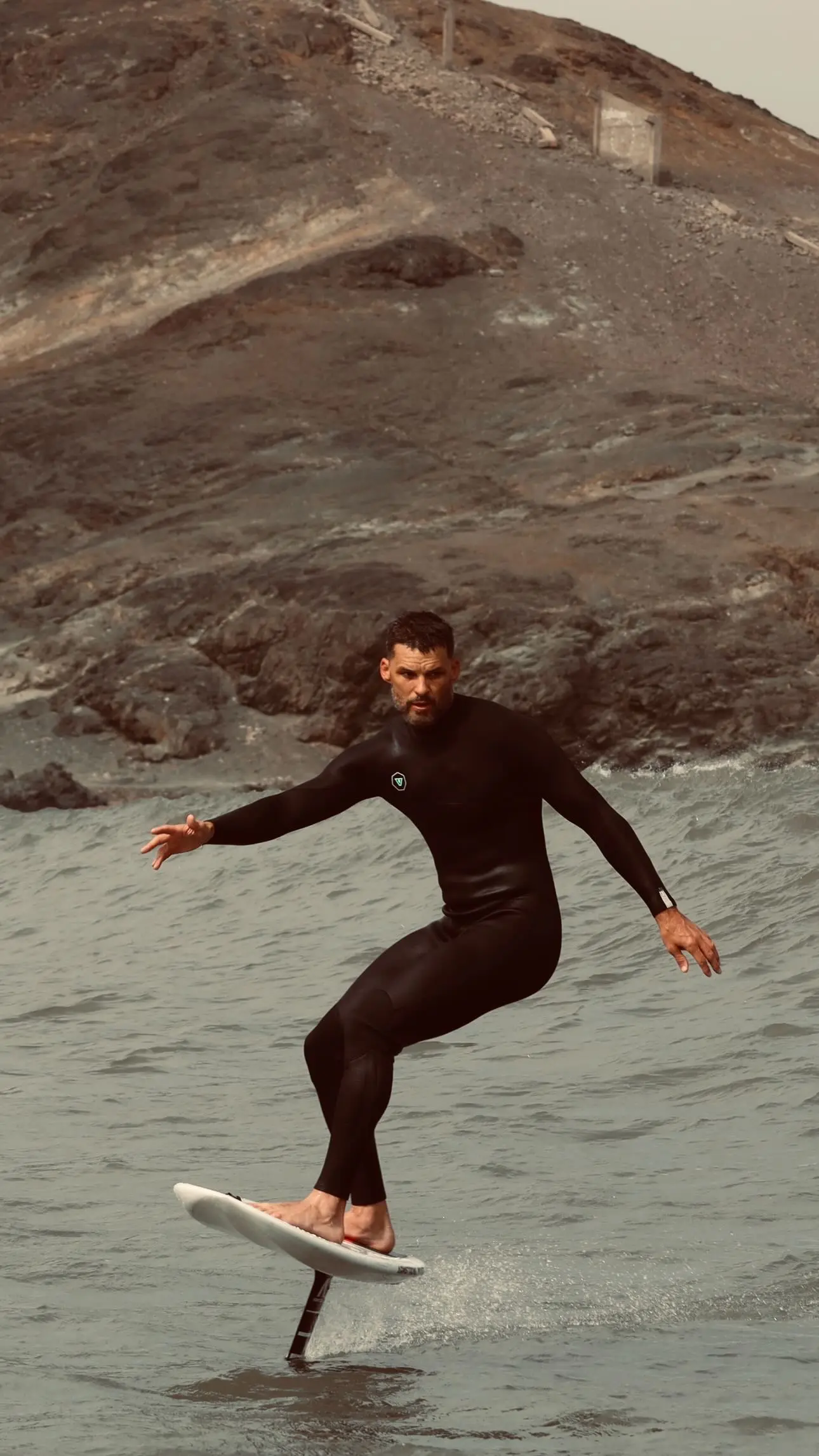 The actor celebrates newfound friendships that enriched his experience on the water sport journey
