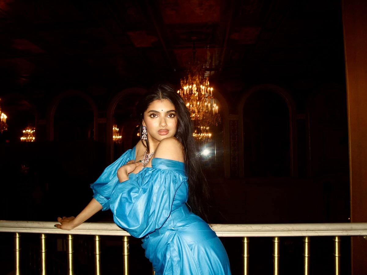 Avantika’s Plaza Debut in Vintage Thierry Mugler