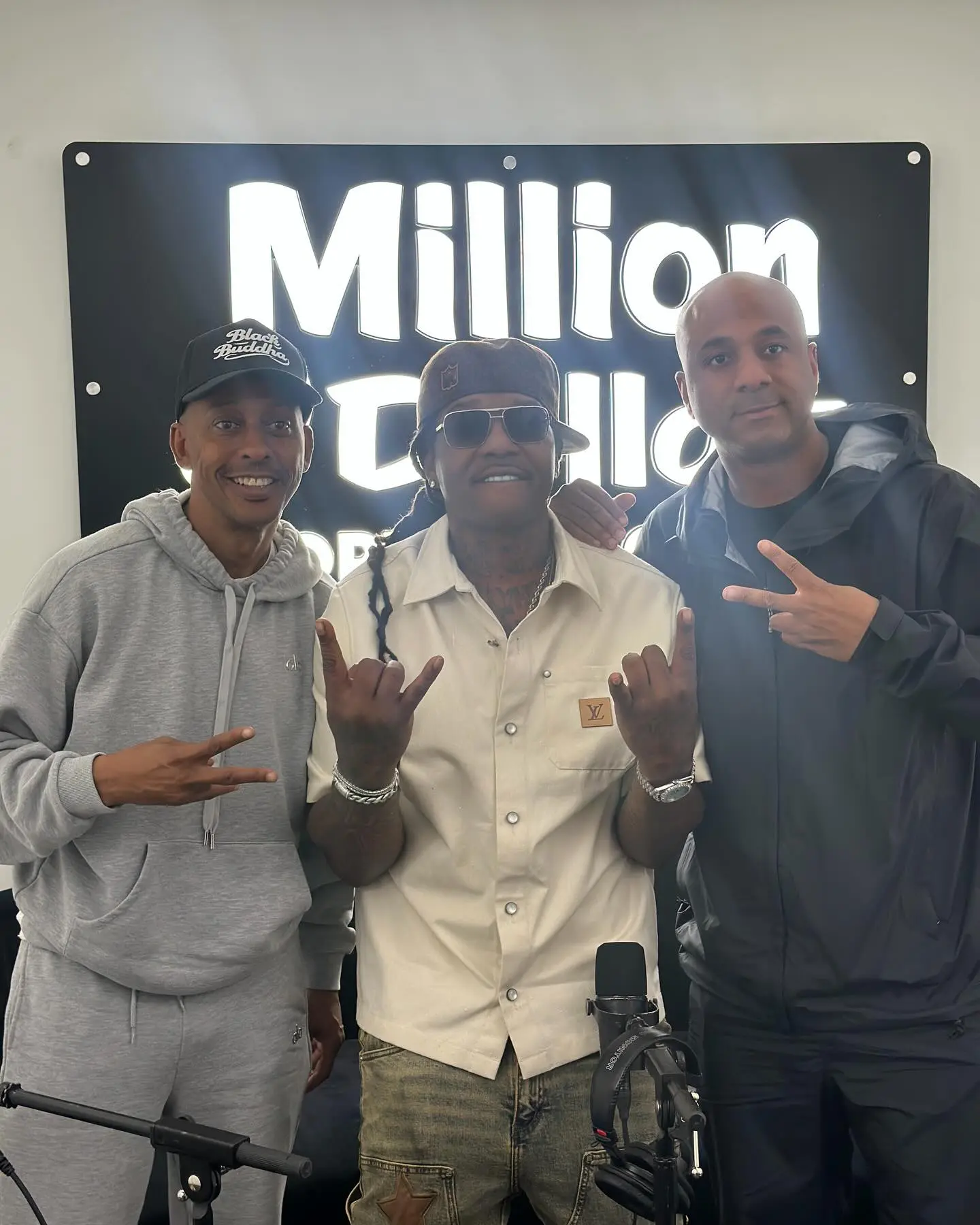 Veteran Cash Money rapper reconnects with podcast hosts after anticipating collaboration.