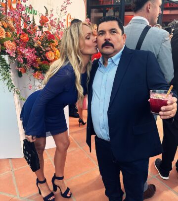 The 'One Tree Hill' actress posts cheerful snapshots from collaboration with Jimmy Kimmel sidekick.