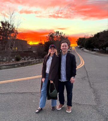 The 'Boy Meets World' star shares picturesque vineyard views.