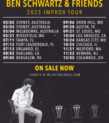 Comedy star's expanded 'Ben Schwartz and Friends' tour now available for ticket purchases