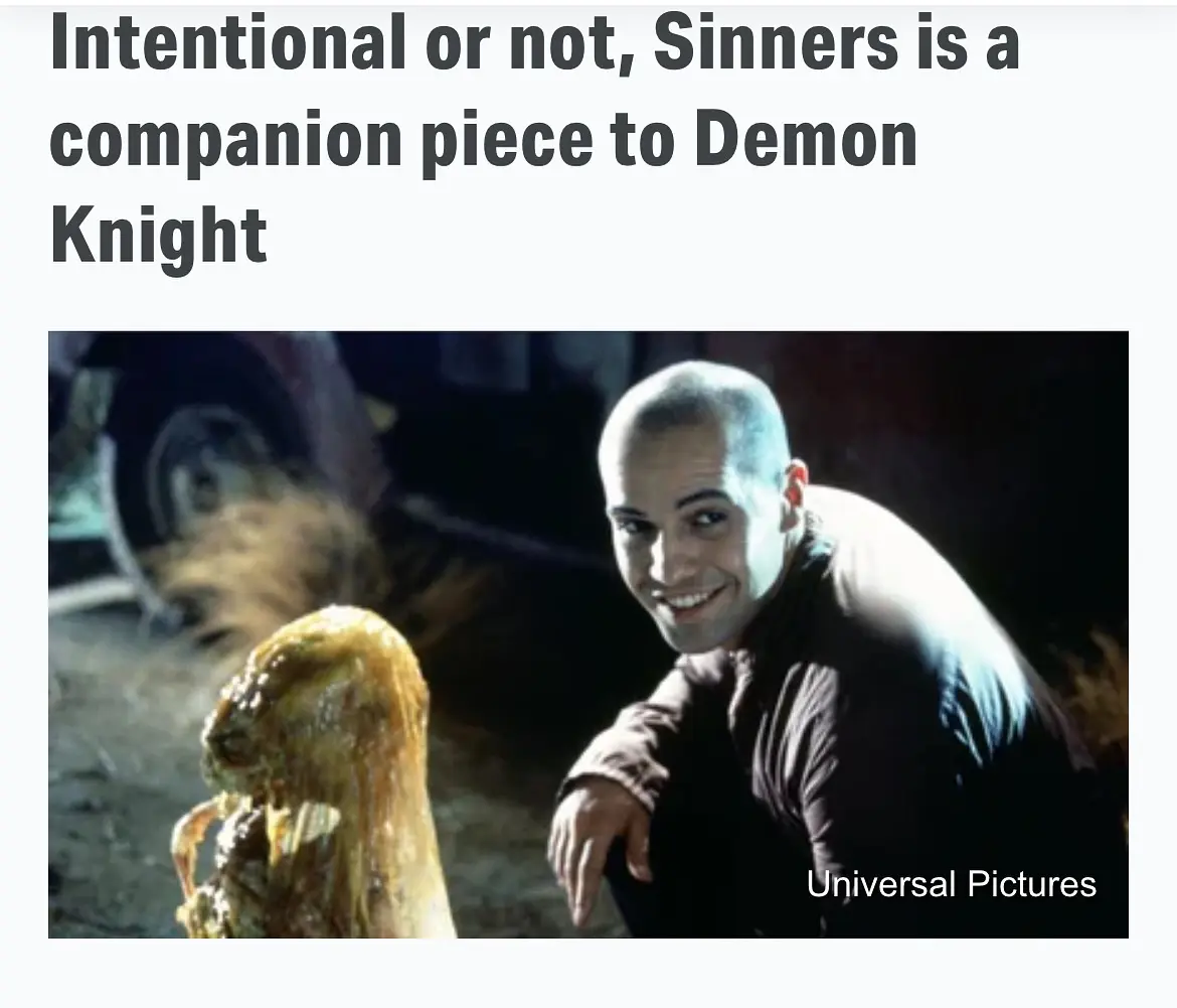 Billy Zane Celebrates Comparison Between 'Sinners' And His Cult Classic 'Tales From The Crypt: Demon Knight'