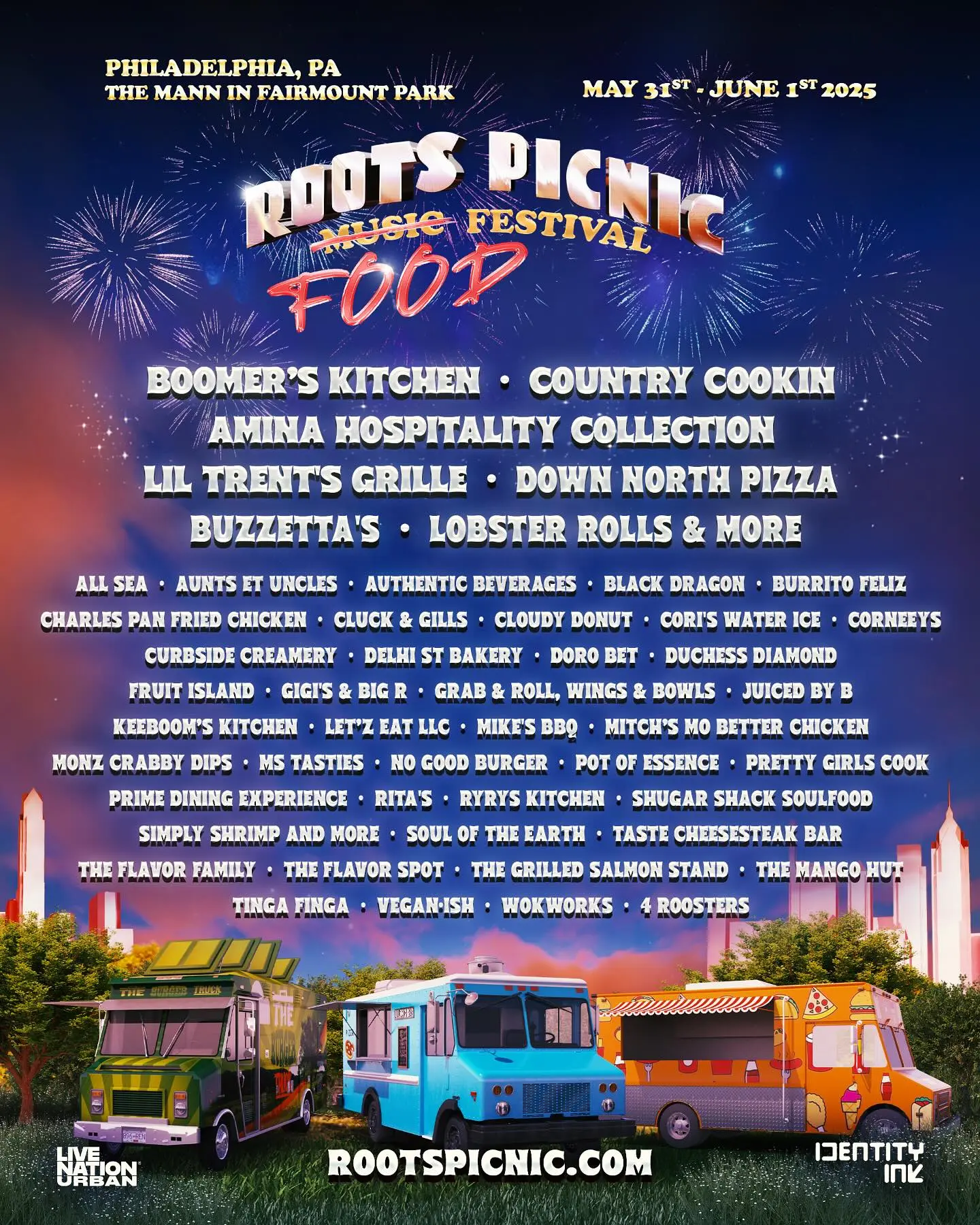 Black Thought Takes Charge Of Potato Salad At Roots Picnic Food Festival Legendary Philly rapper showcases culinary skills while preparing for hometown festival