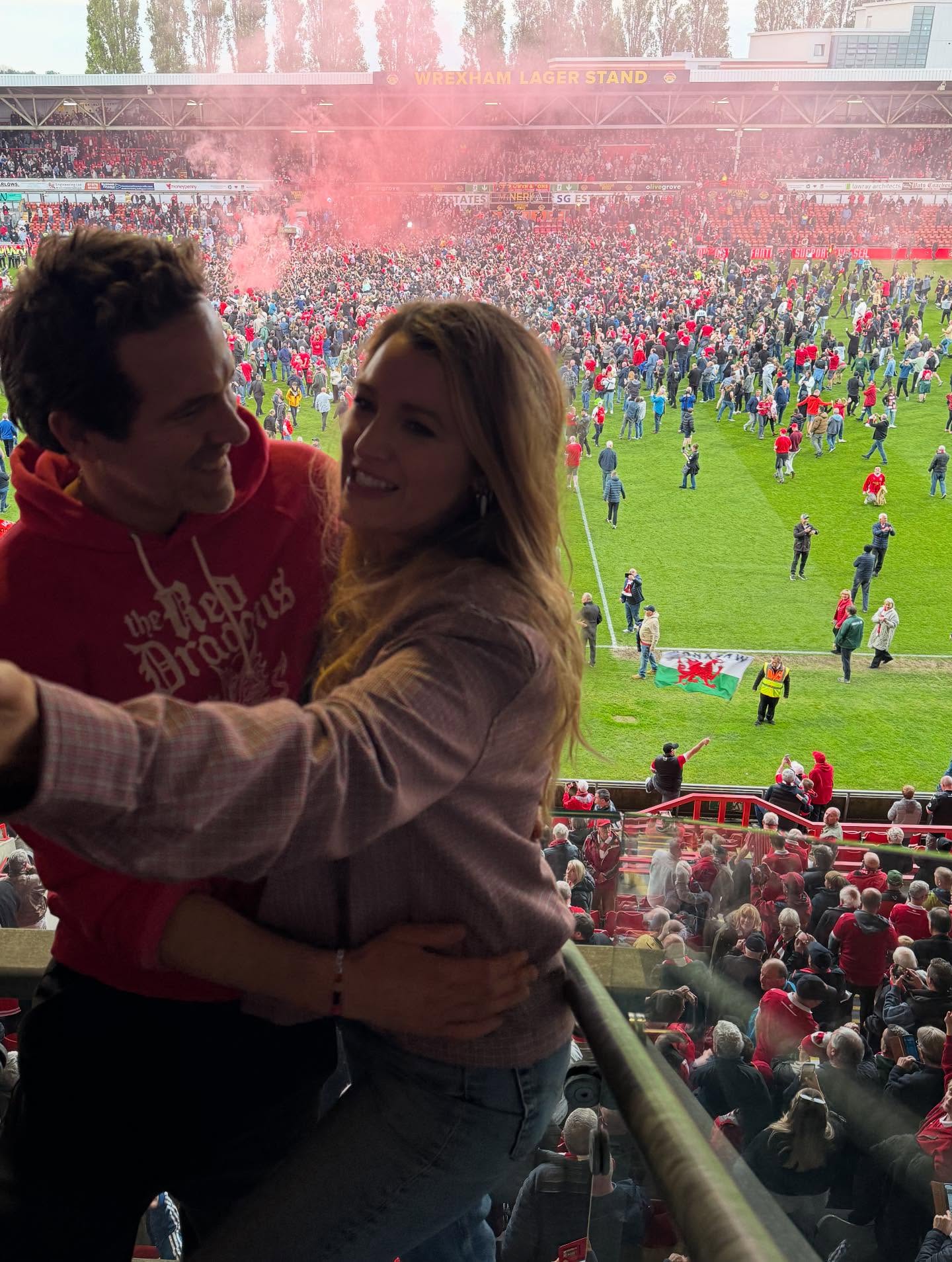 Blake Lively Honors Wrexham AFC In Heartfelt Celebration Blake Lively honors Wrexham AFC, thanking fans and staff for a historic, unforgettable day.