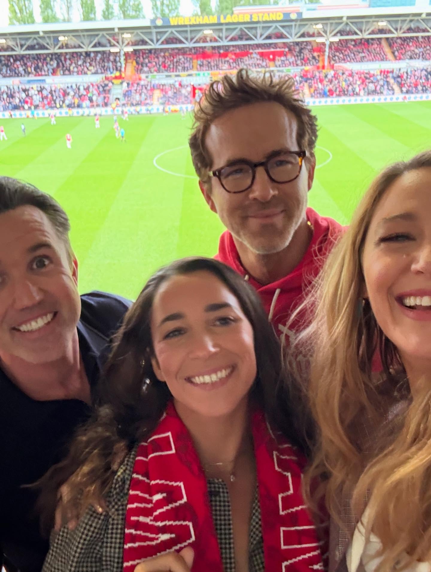 Blake Lively Honors Wrexham AFC in Heartfelt Celebration