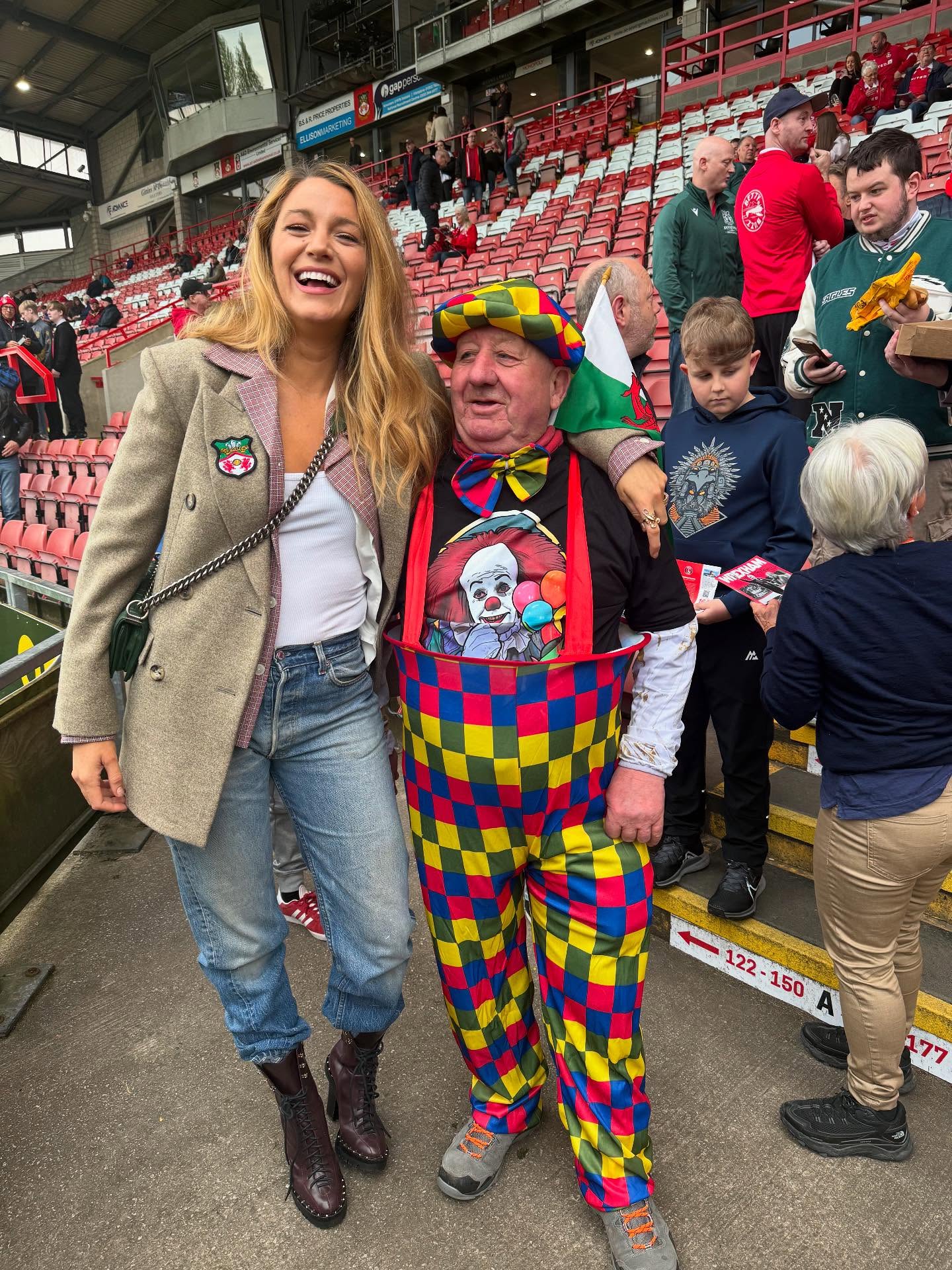 Blake Lively Honors Wrexham AFC in Heartfelt Celebration