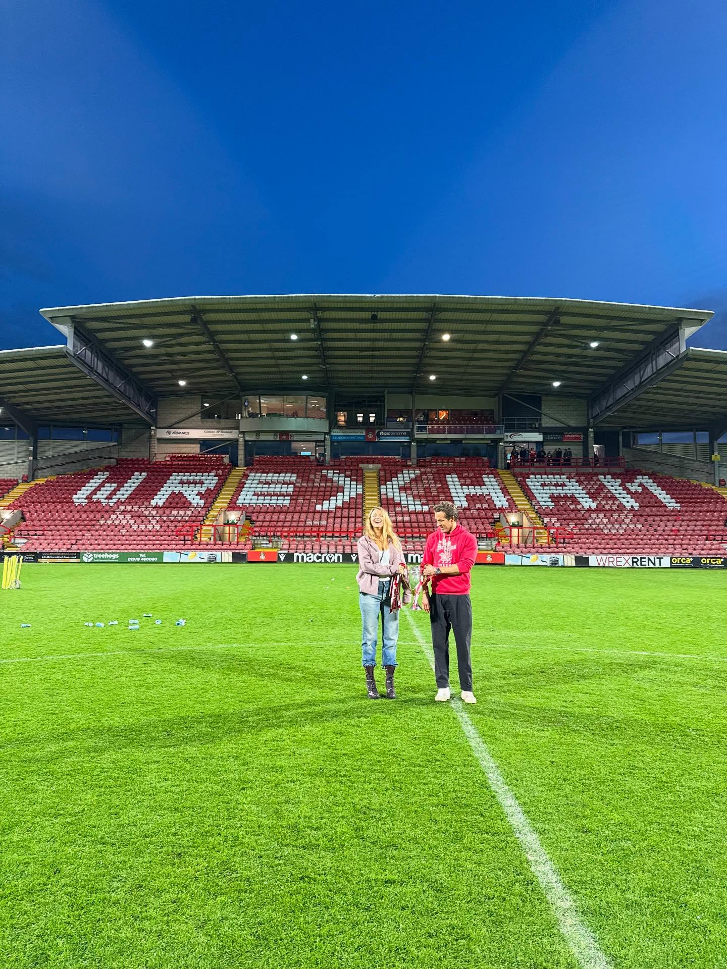 Blake Lively Honors Wrexham AFC in Heartfelt Celebration