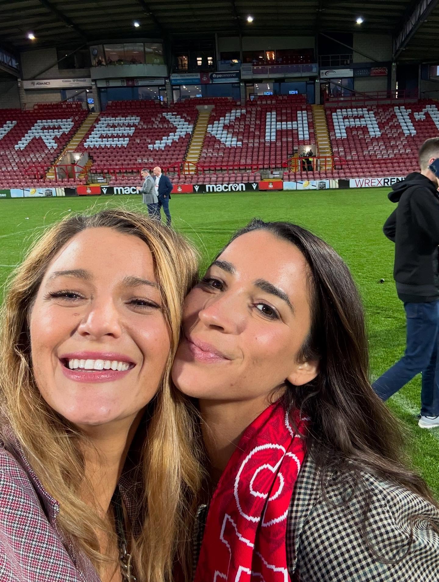 Blake Lively Honors Wrexham AFC in Heartfelt Celebration
