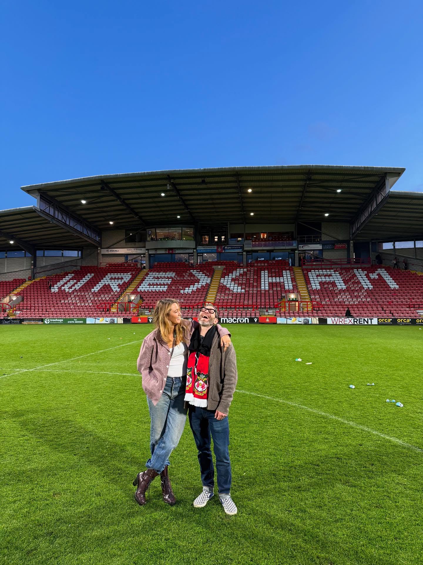 Blake Lively Honors Wrexham AFC in Heartfelt Celebration