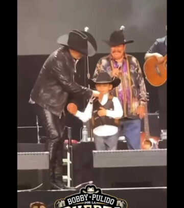 Tejano star reflects on family and his journey during a sweet celebration at the concert.