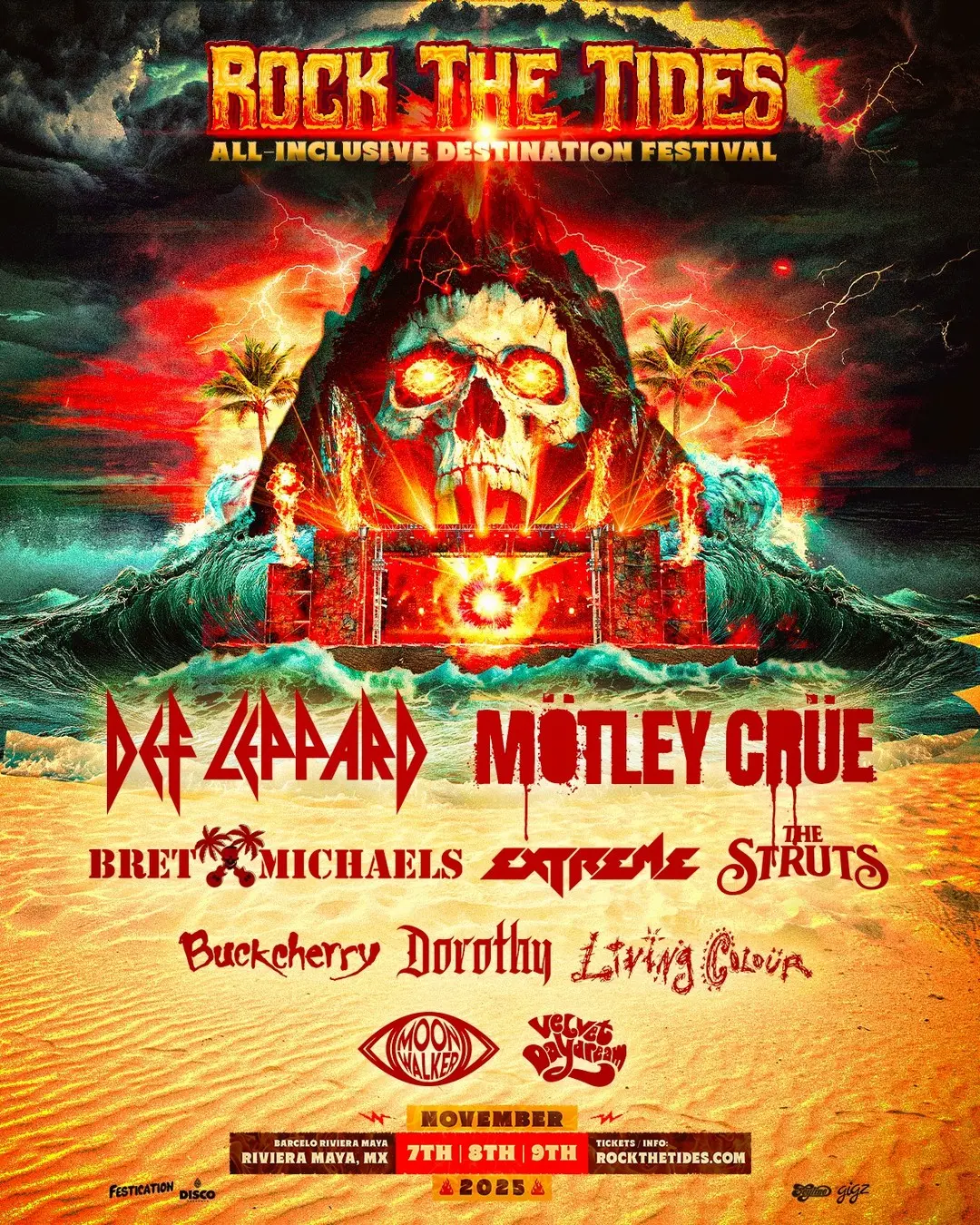 Bret Michaels Announces Rock The Tides Festival Presale With Luxury All-Inclusive Packages Bret Michaels Announces Rock The Tides Festival Presale With Luxury All-Inclusive Packages