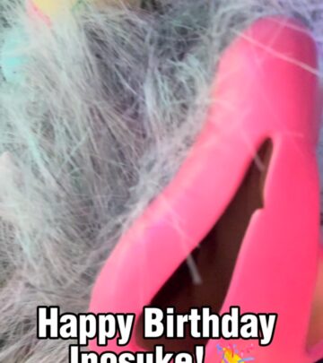 Voice actor shares special tribute to beloved anime character with boar-headed warrior post.