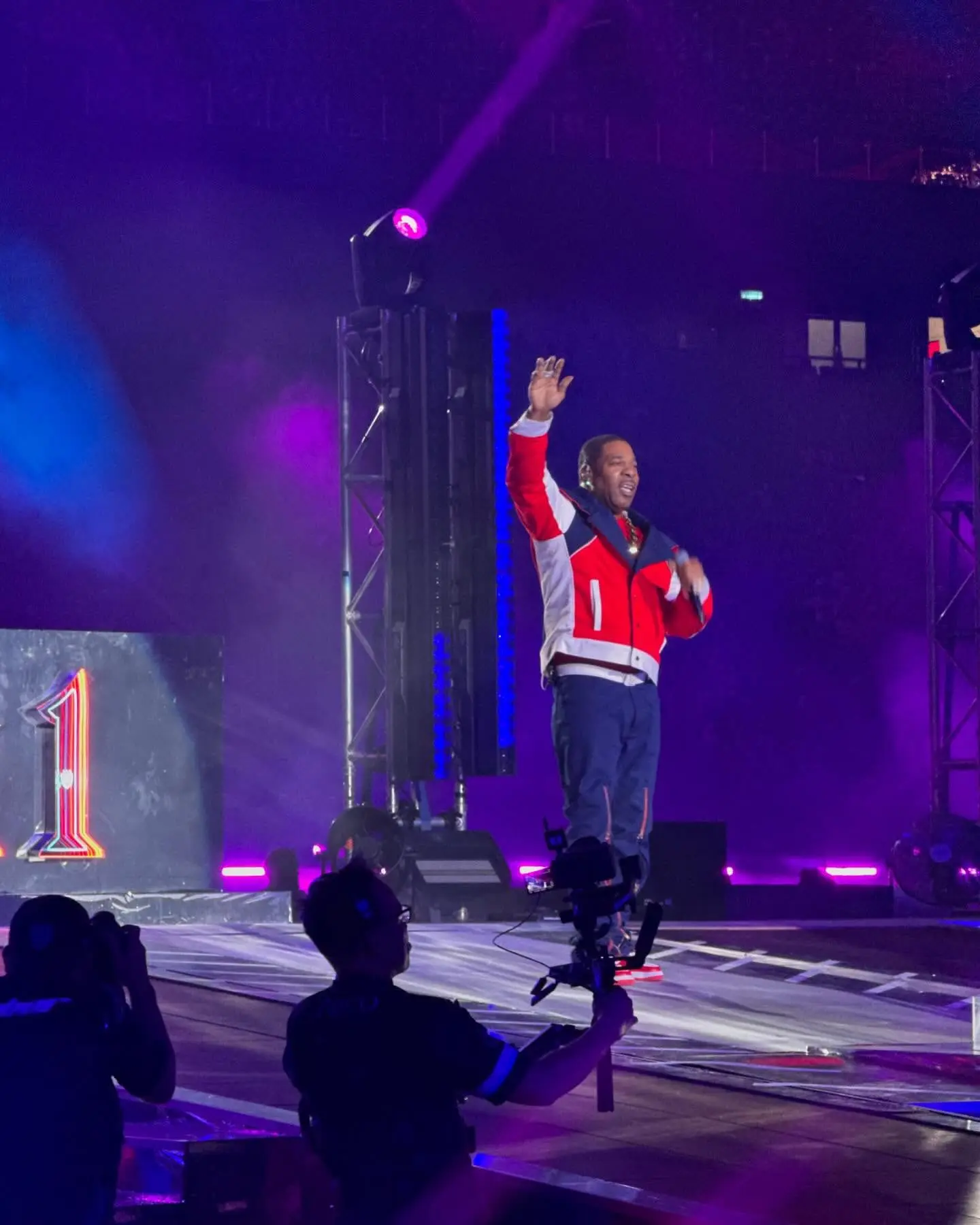 Busta Rhymes Electrifies Johor Stadium in Championship Celebration