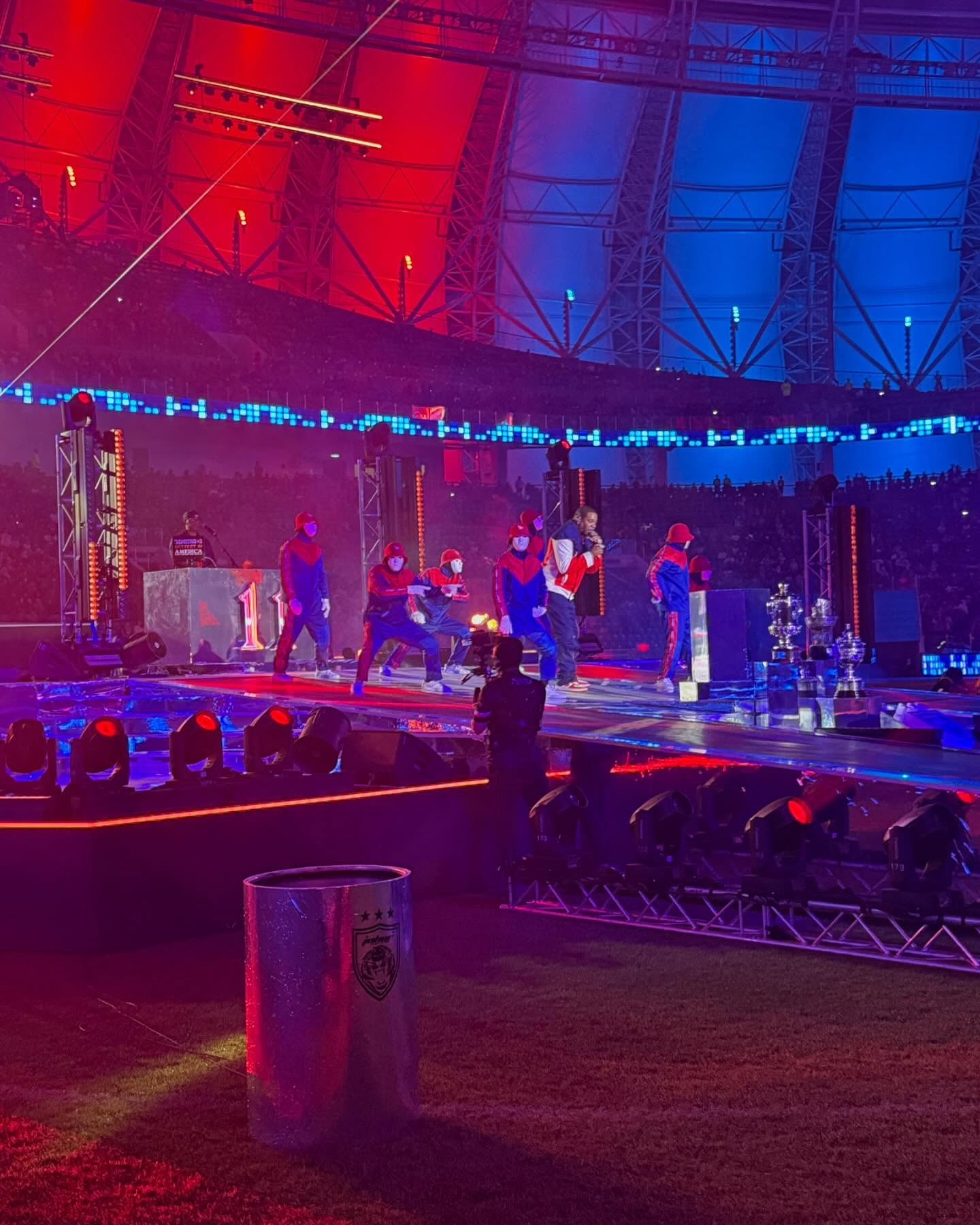 Busta Rhymes Electrifies Johor Stadium in Championship Celebration