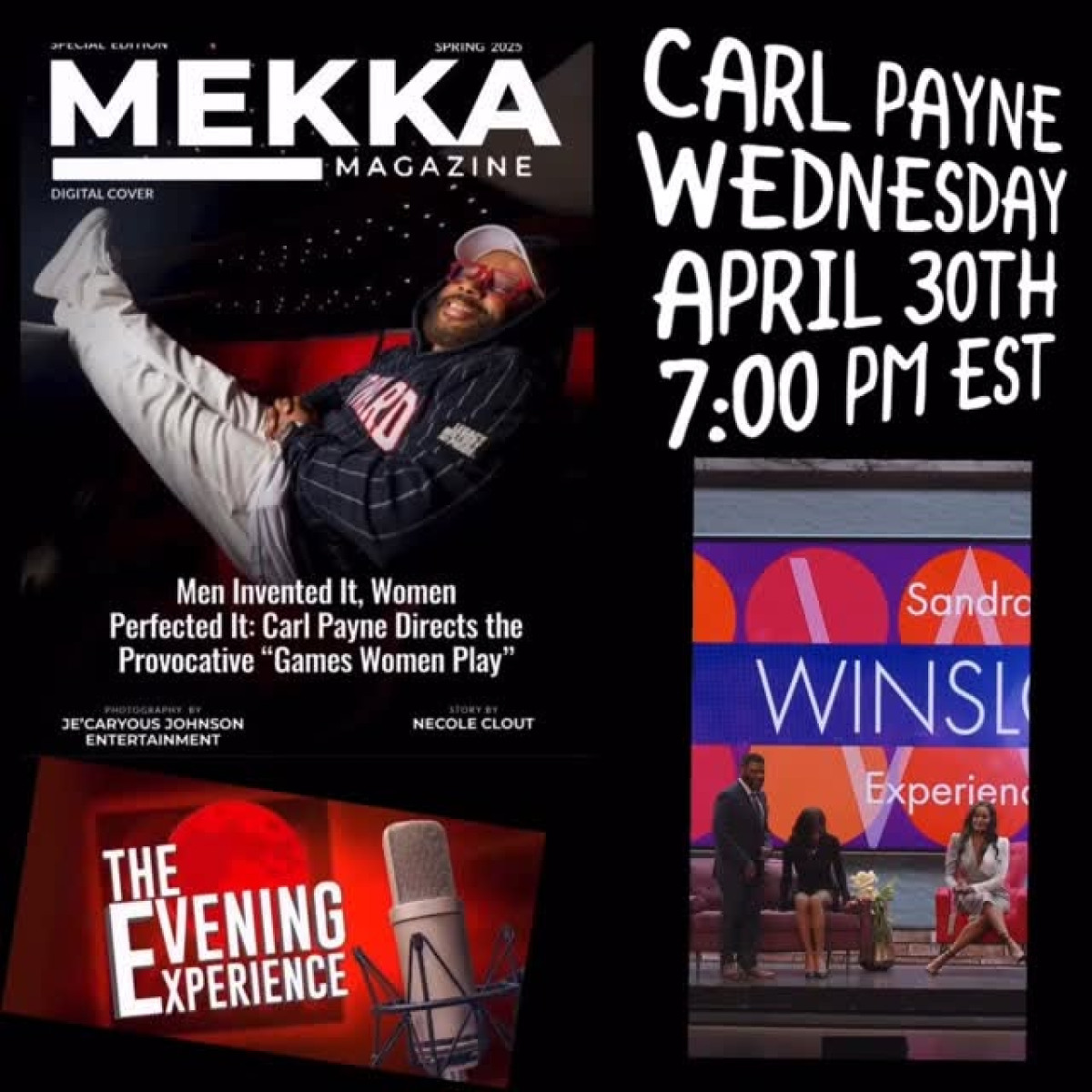 Carl Anthony Payne II Directs Games Women Play Celebrated actor turns director with a smash hit play and an electrifying tour – Tour Fire!