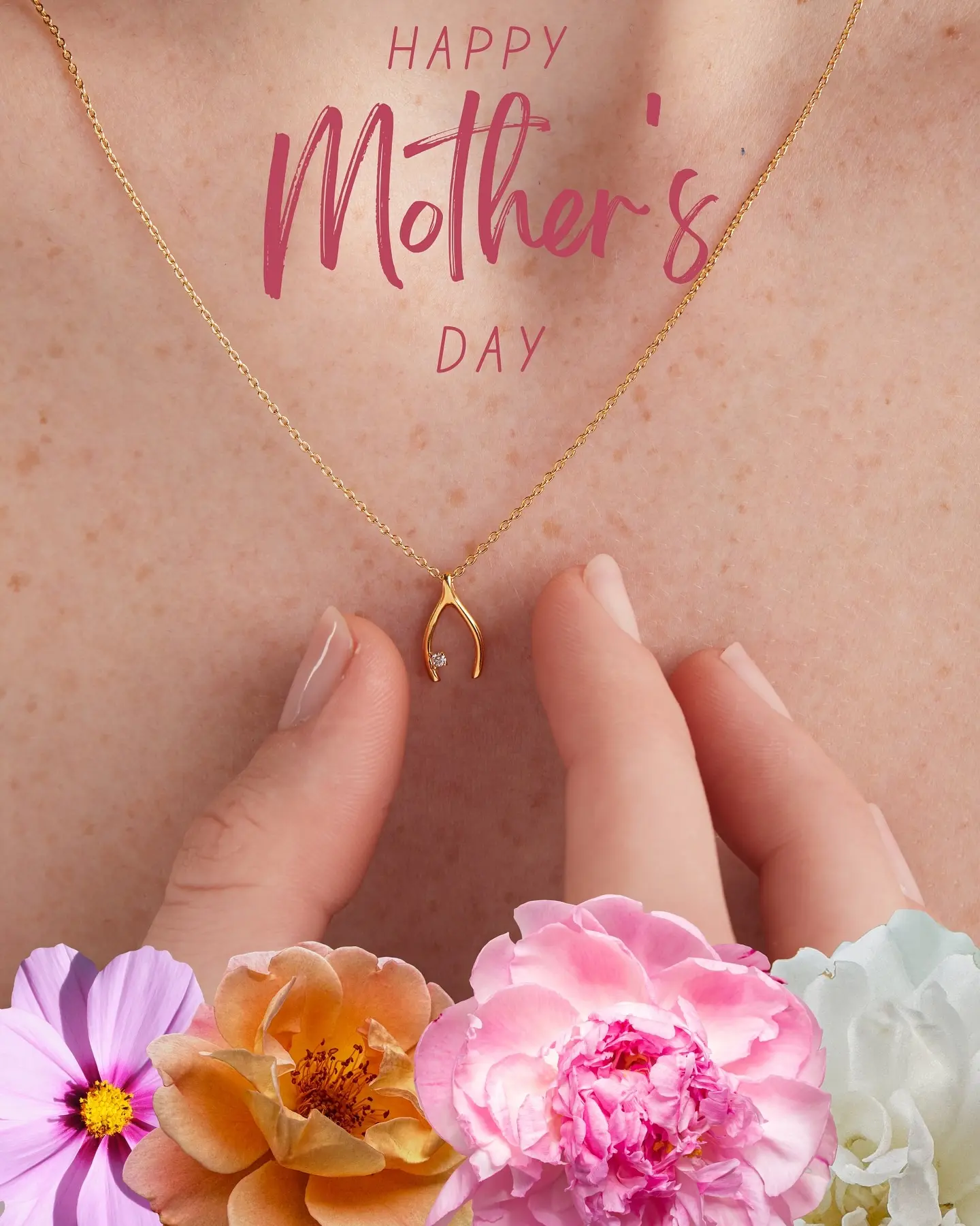 Catherine Bell Launches Custom Wishbone Necklace For Mother’s Day Actress debuts meaningful jewelry piece that symbolizes wishes and protection.