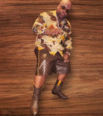Grammy winner showcases edgy style in latest post as he prepares for Atlanta performance.
