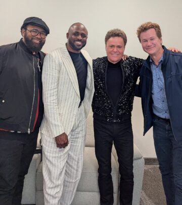 Celebrity Friends Drop In At Donny Osmond’s Vegas Show