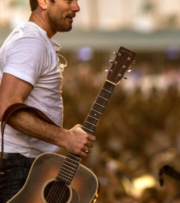 The actor-musician reminisces about his sunset show at the iconic country music festival.