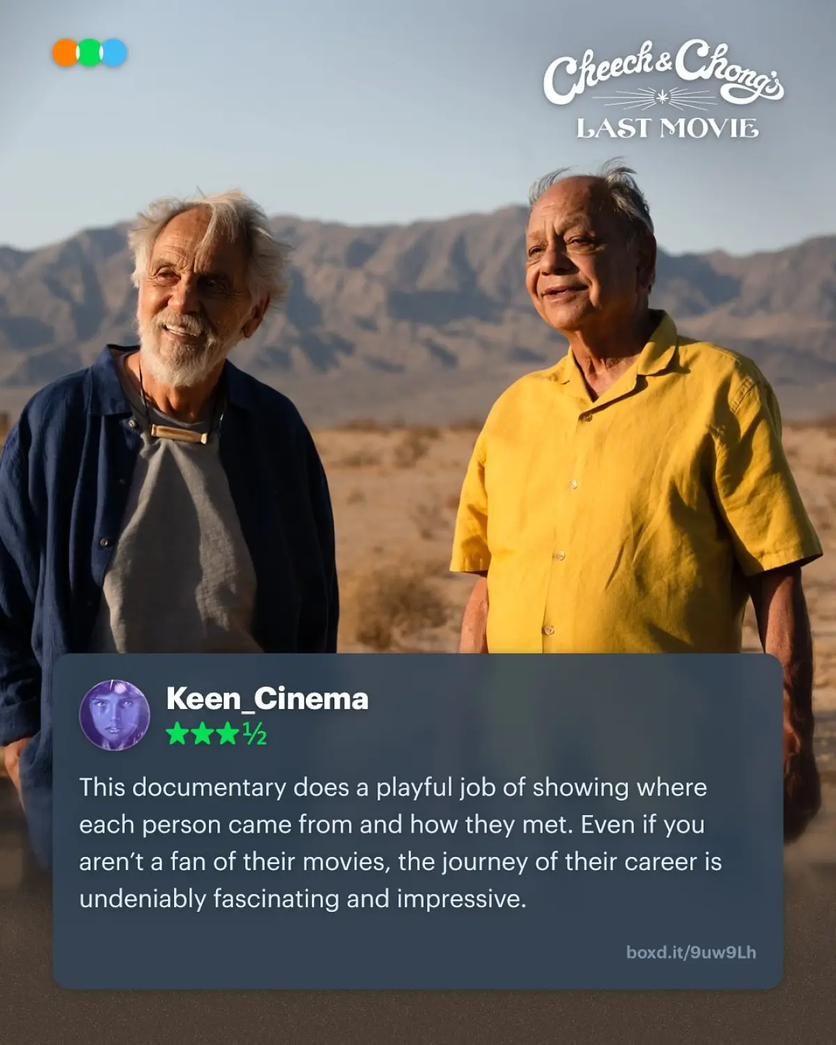 Iconic comedy duo returns to the big screen with a documentary showcasing their legendary journey.