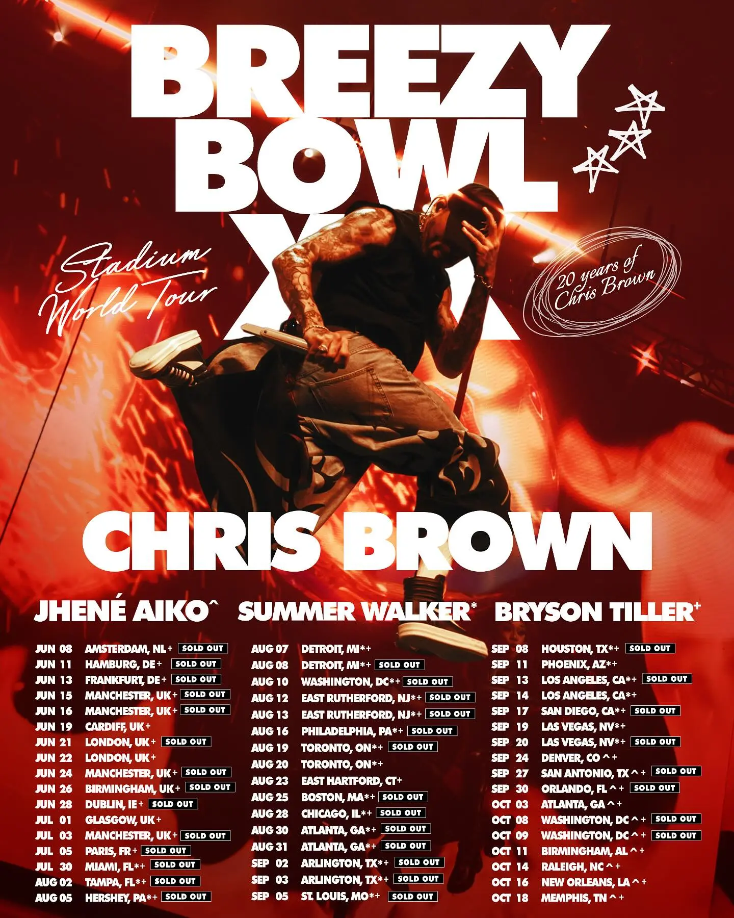 R&B Icon Builds Buzz for 20th Anniversary Tour.