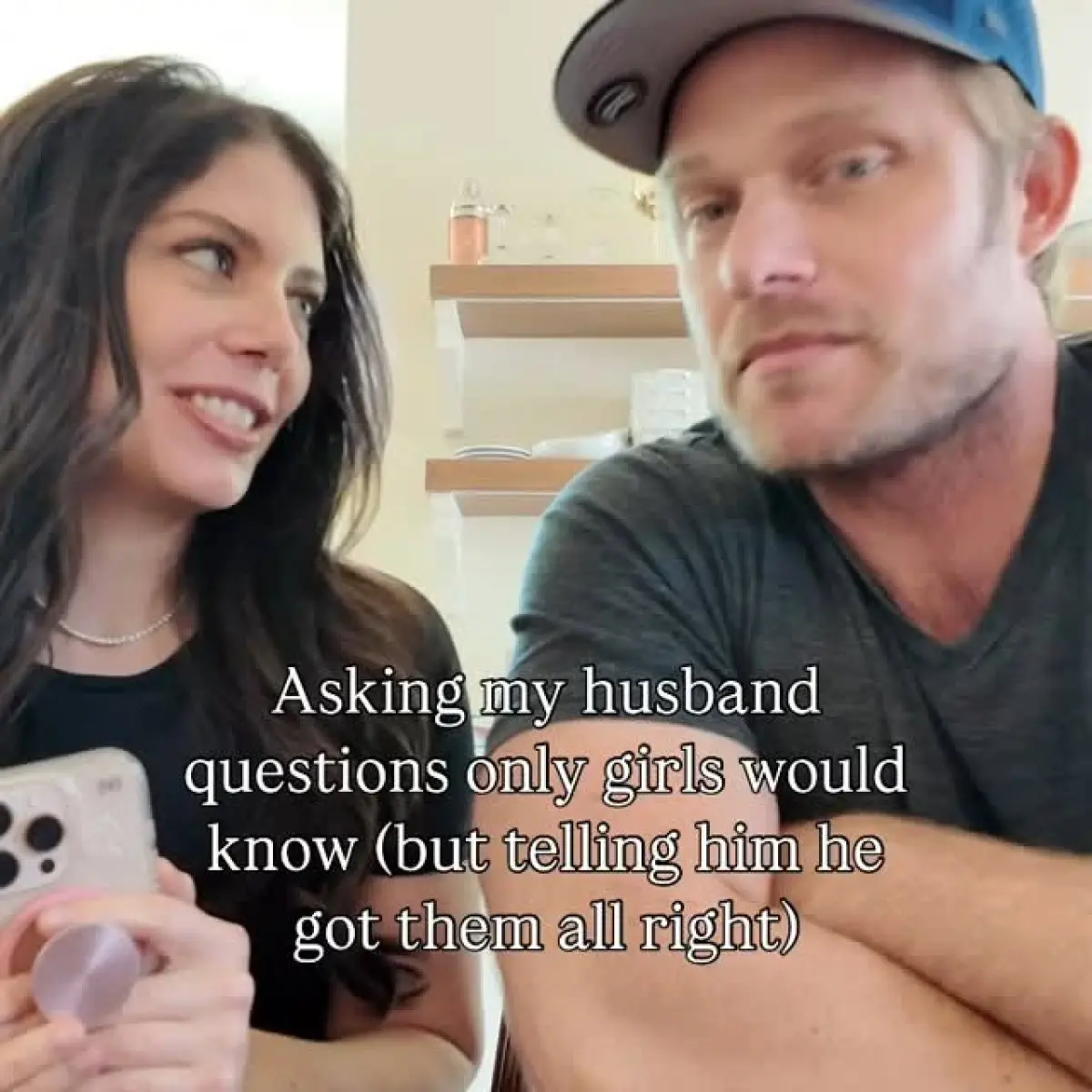 Chris Carmack’s Playful Prank Sparks Domestic Laughs Celebrity interplay and playful antics amuse fans with clever domestic antics online wow!!