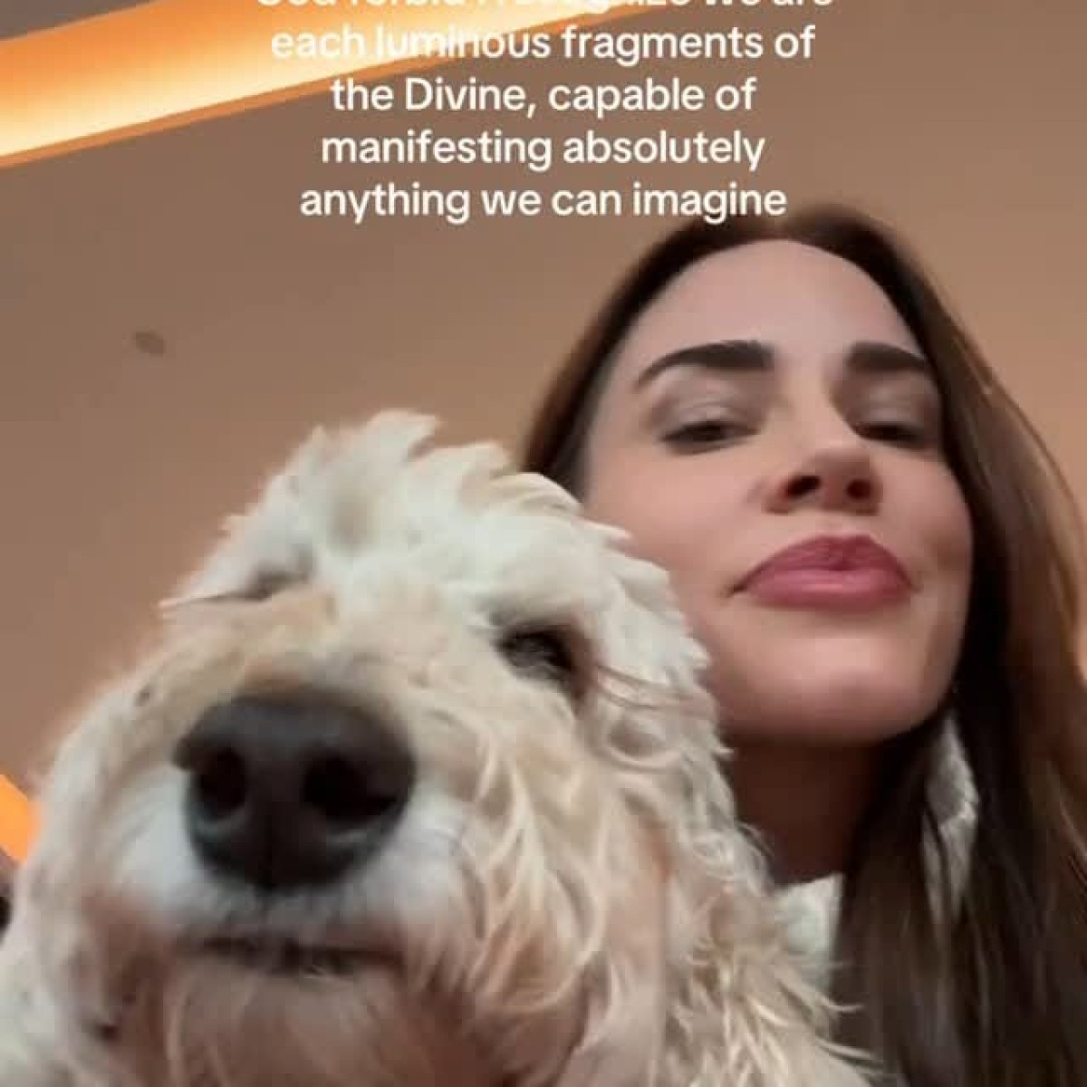Actress encourages followers to dial up their 'woo' and remember their infinite capabilities