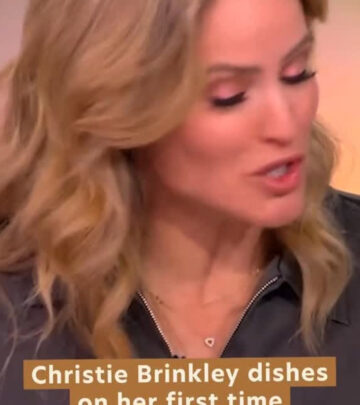 Christie Brinkley dazzles on The View as her 'Uptown Girl' memoir launches today in style.