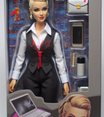 Actress delights fans with fantasy makeover of horror icons as popular dolls