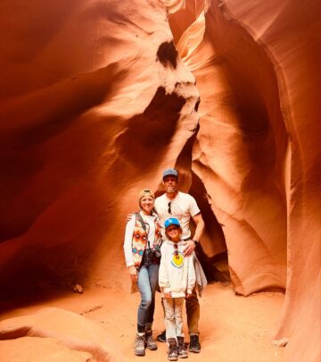 Former 'Step by Step' star gives fans a breathtaking look at iconic Arizona natural wonder