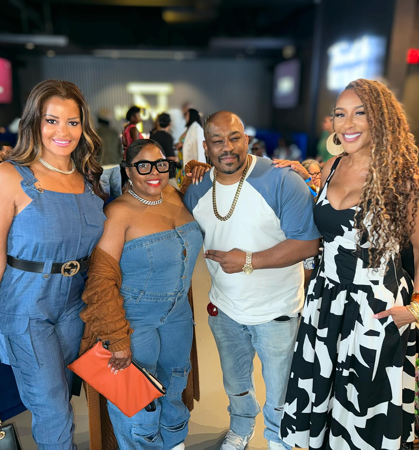 Claudia Jordan Inspires at Dallas Panel