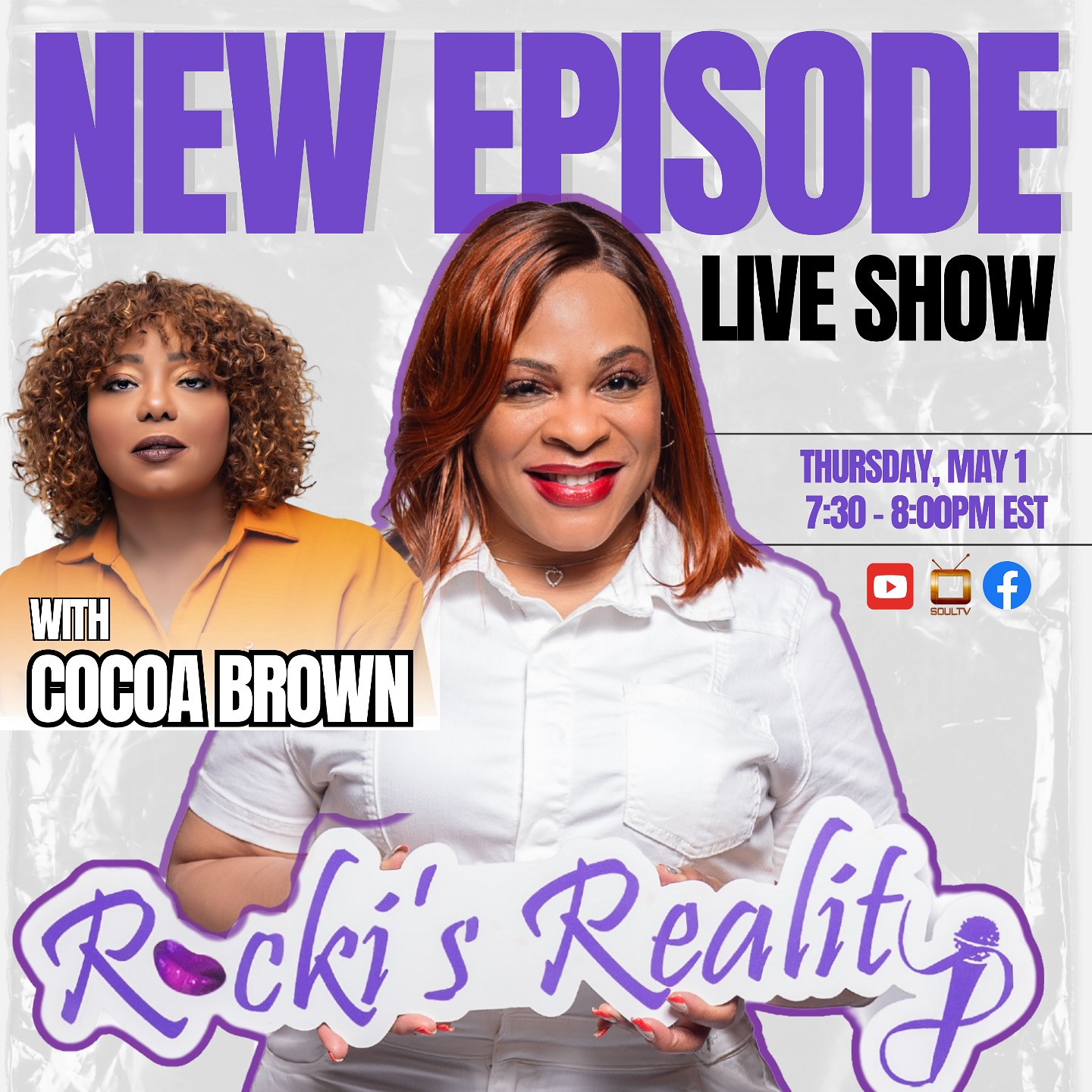 Cocoa Brown Shines As Mompreneur On Thursday’s Live Show Cocoa Brown brings laughter and inspiration as she shares her mompreneur journey live now.