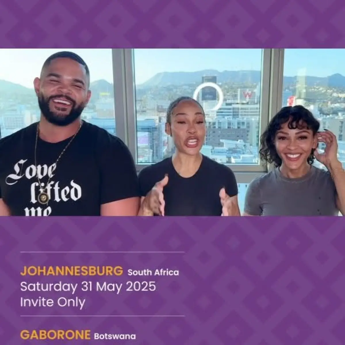 Cousins Set To Ignite Festival In Botswana And Johannesburg Experience vibrant energy as Meagan Good, La'myia Good & Dijon Talton set the stage ablaze.