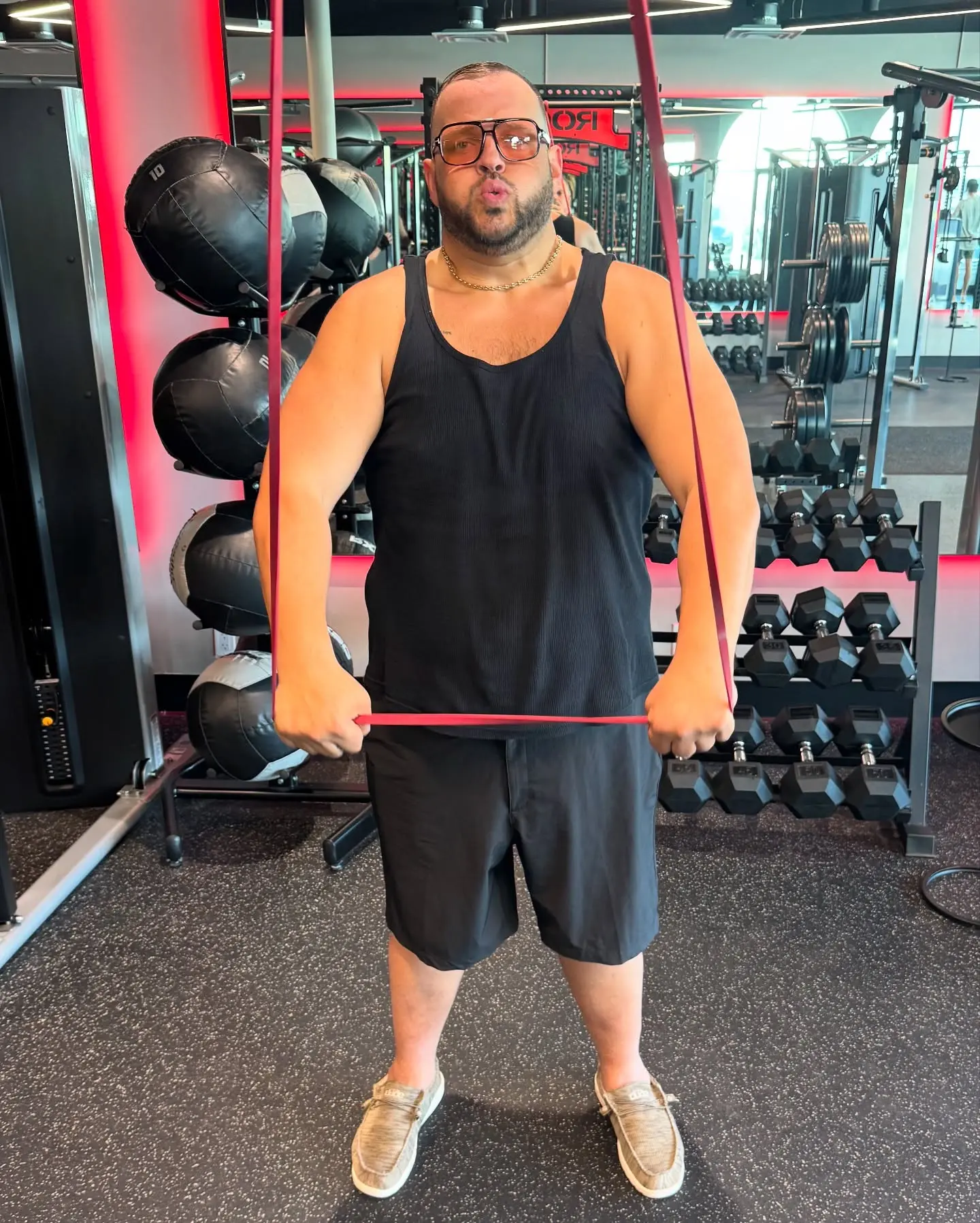 Daniel Franzese Hits The Gym With Rusty John Despite Late Night: 'Proud Of Myself'
