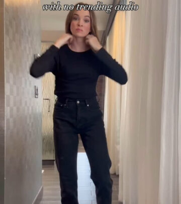 The Flash star shares a candid look at her travel fashion approach